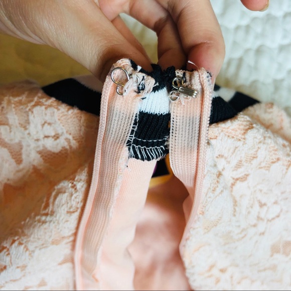 Ina Pink lace overlay dress - Picture 7 of 8